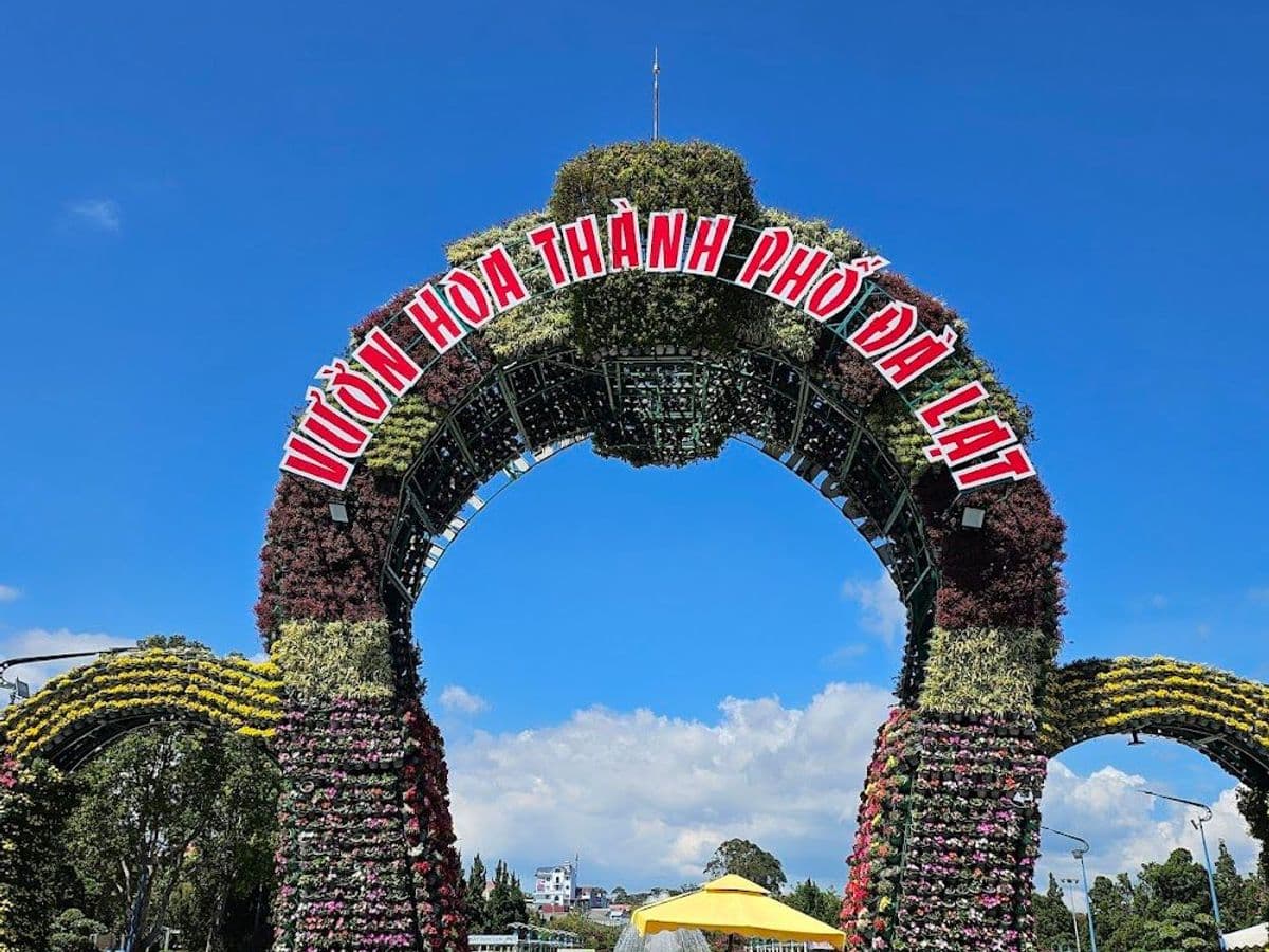 Vườn hoa thành phố Đà Lạt — ảnh 1