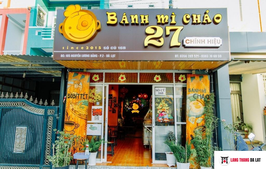 Bánh mì chảo 27 Đà Lạt