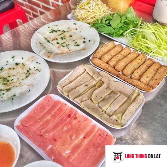 Bánh ướt chồng Đà Lạt