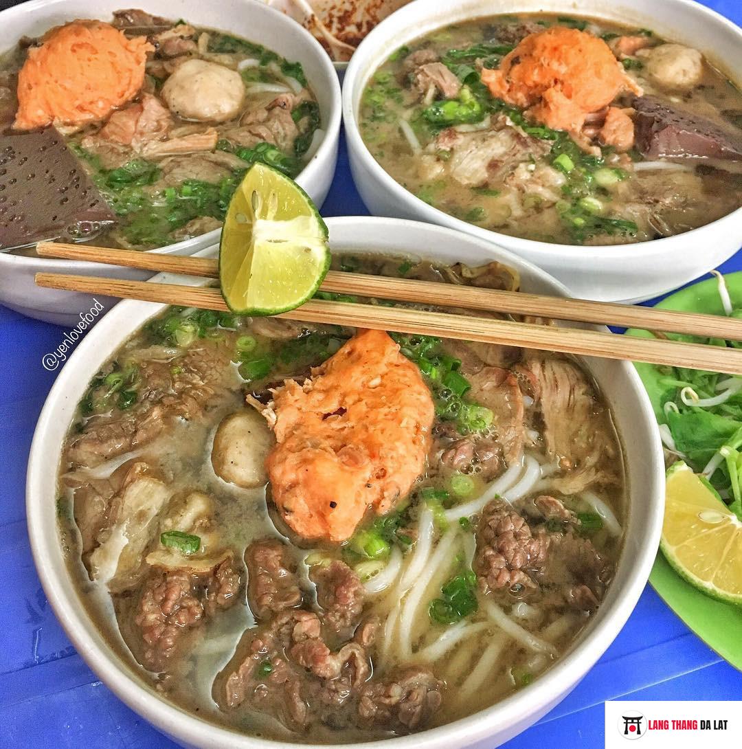 Bún bò Huế ở Đà Lạt ngon