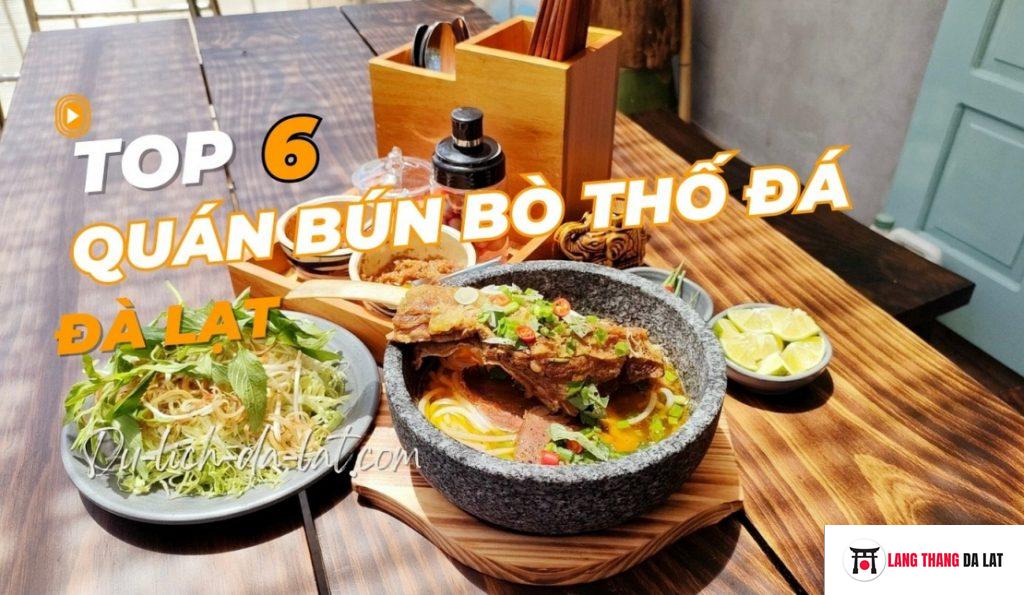 Bún bò thố đá Đà Lạt