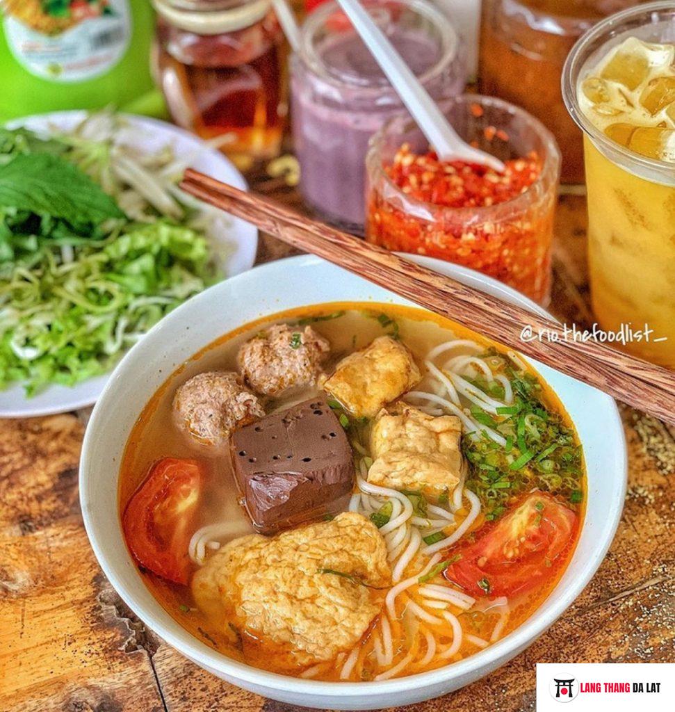 Bún riêu Đà Lạt ngon