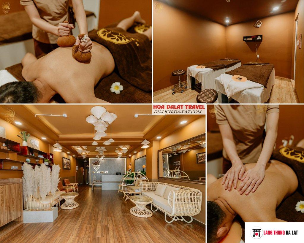 Các gói massage đem các công dụng tuyệt vời