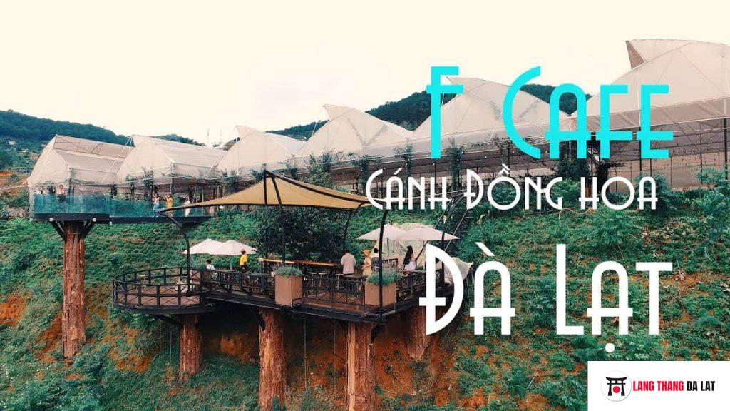 Cafe F Cánh đồng hoa Đà Lạt