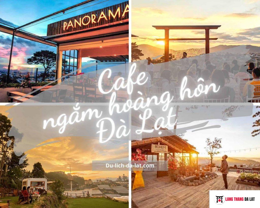 Cafe ngắm hoàng hôn