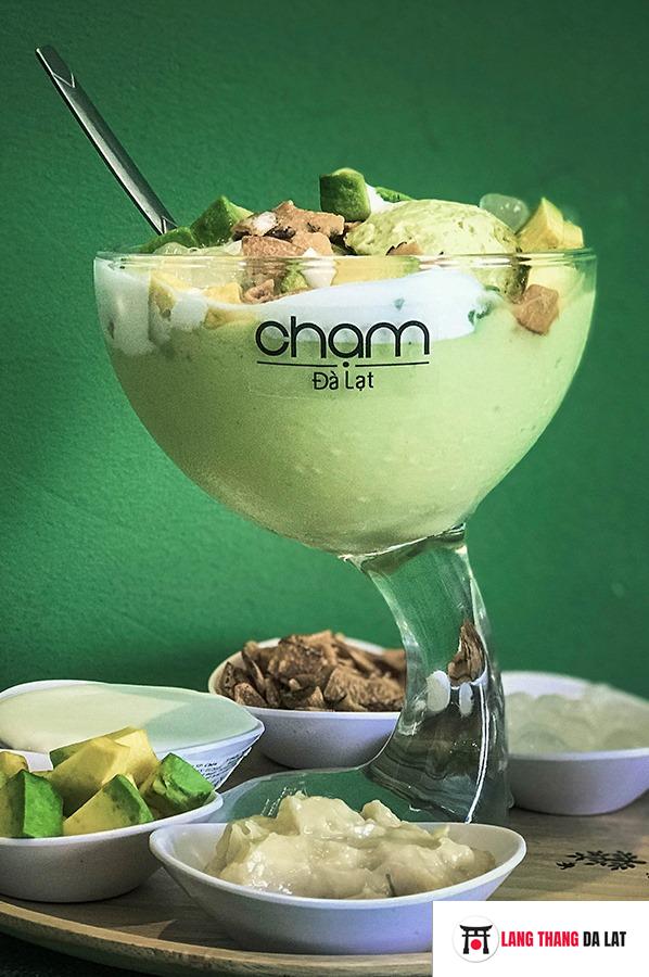 Chạm kem bơ & cafe Đà Lạt