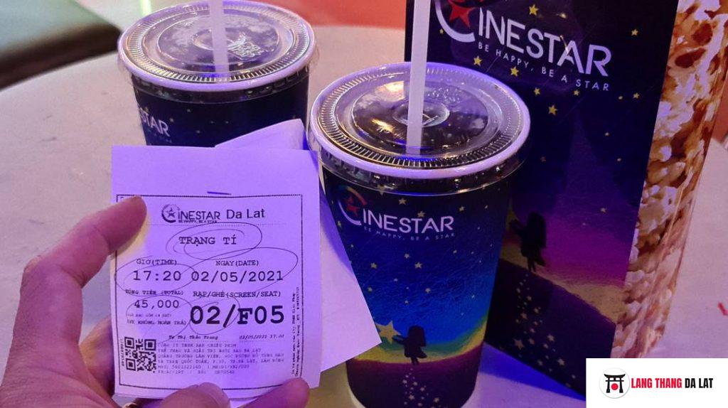 Check in tại rạp phim Cinestar Đà Lạt