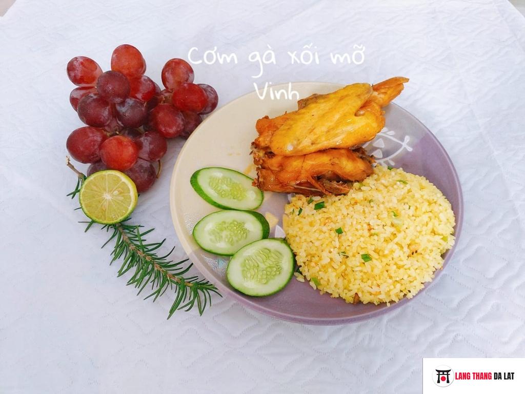 Cơm Gà Xối Mỡ Vinh