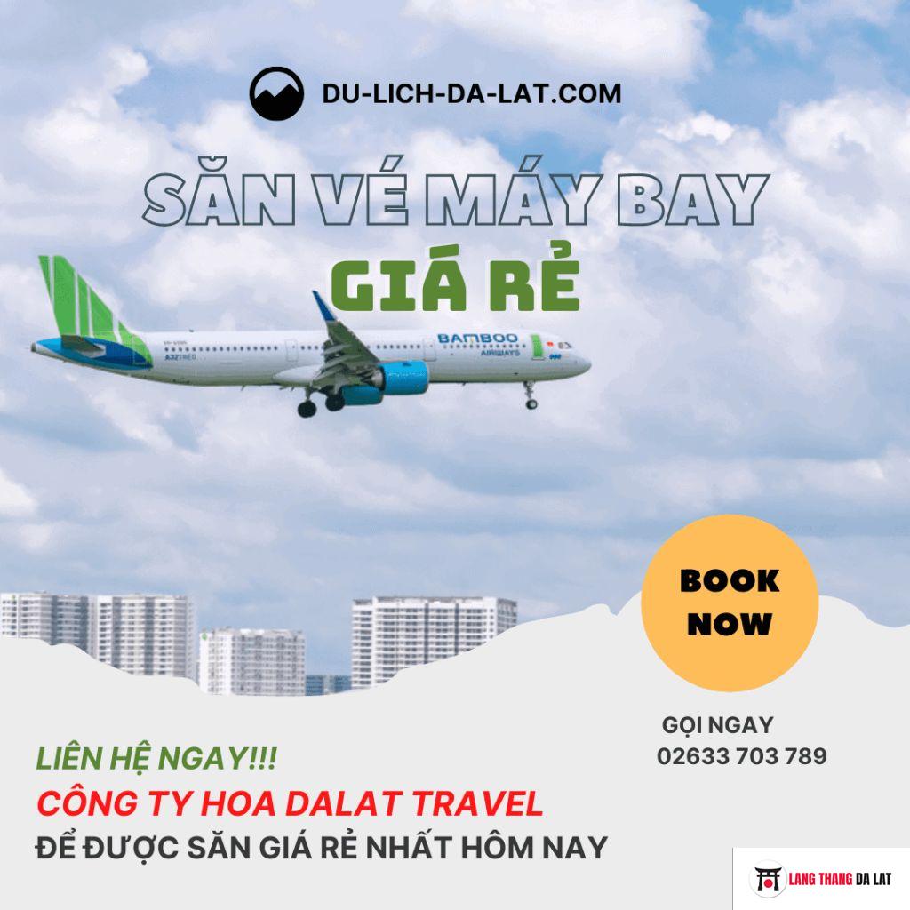 Đặt vé máy bay đi Đà Lạt