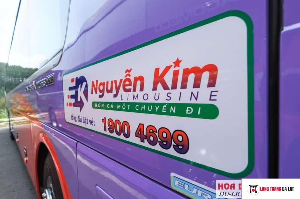 Đặt vé online Nguyễn Kim limousine giường đôi