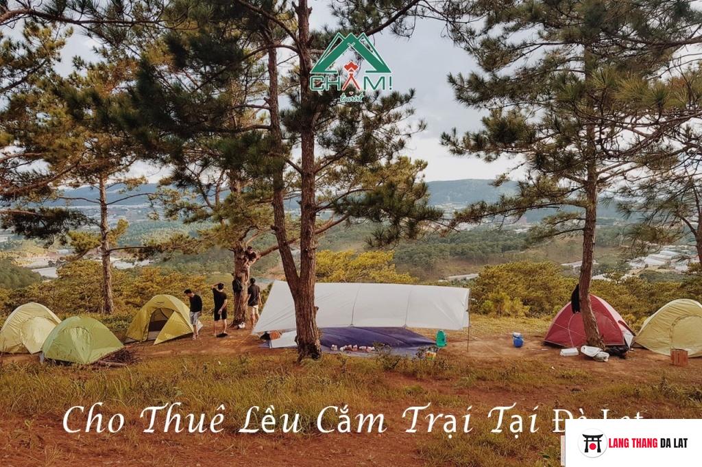 Địa điểm cho thuê lều cắm trại tại Đà Lạt