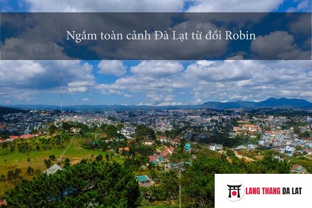 đường đi cáp treo Đà Lạt đồi Robim