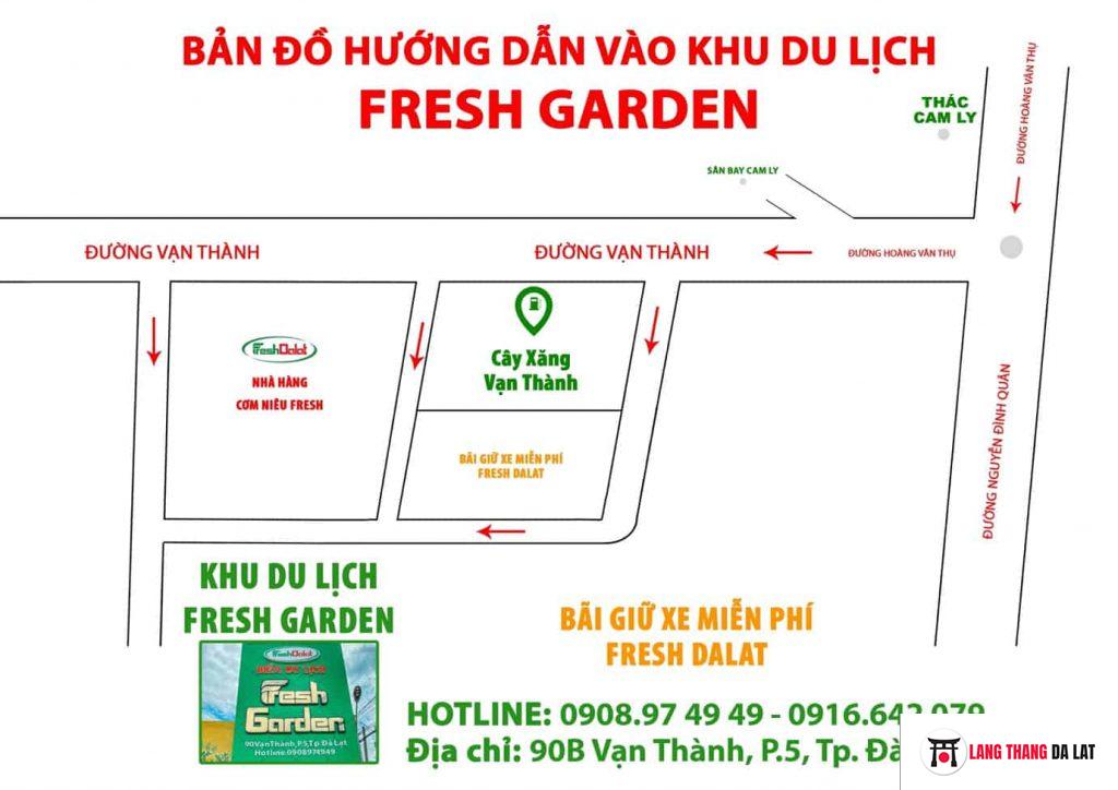 đường đi fresh garden