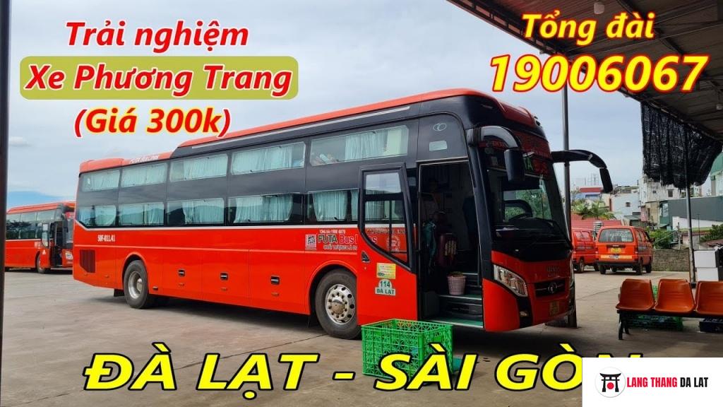 Hành trình Sài Gòn đến Đà Lạt với xe Phương Trang