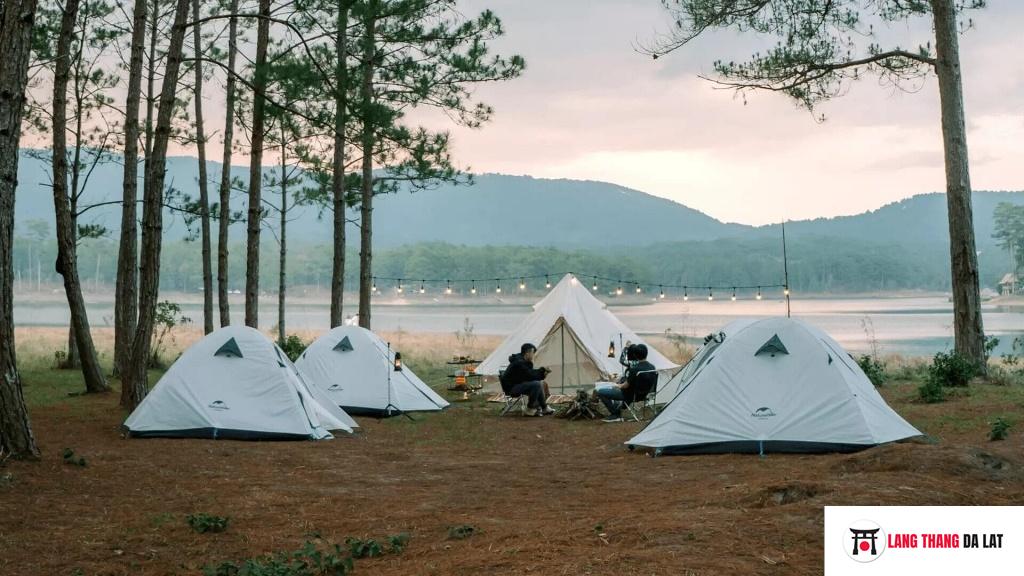 Hồ Tuyền Lâm - Địa điểm lý tưởng để cắm trại