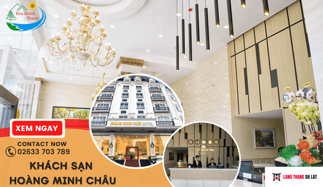 Check in khách sạn Hoàng Minh Châu Đà Lạt view đẹp, giá rẻ, chất lượng