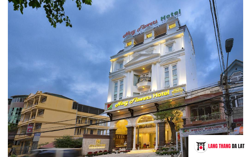 Khách sạn Navy Flower Đà Lạt – Khách sạn 3 sao view đẹp, TIỆN NGHI