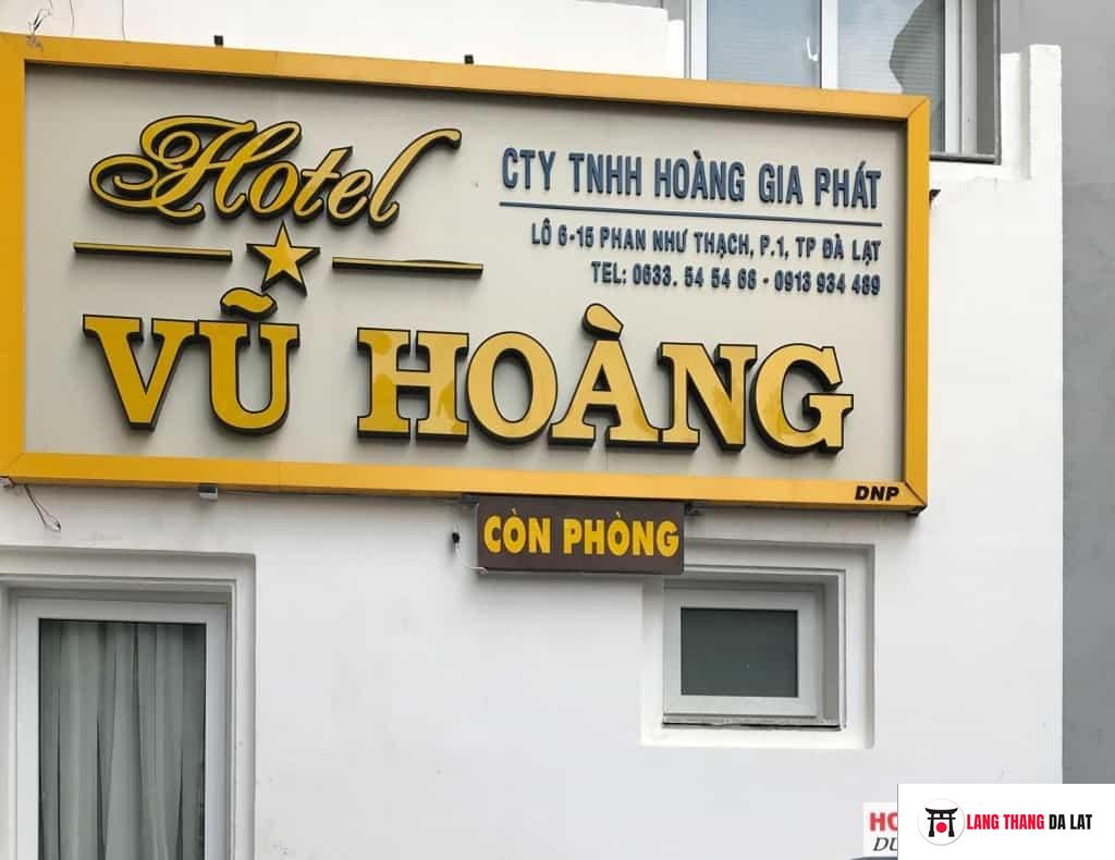 Khách sạn Vũ Hoàng Đà Lạt