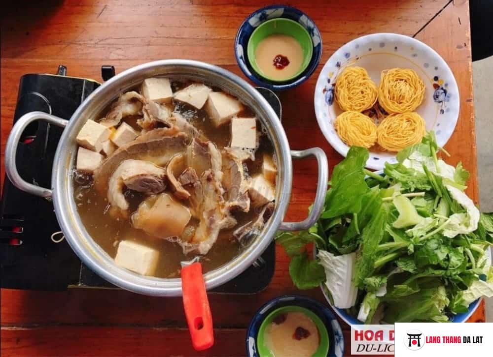 Lẩu bò Đà Lạt ngon