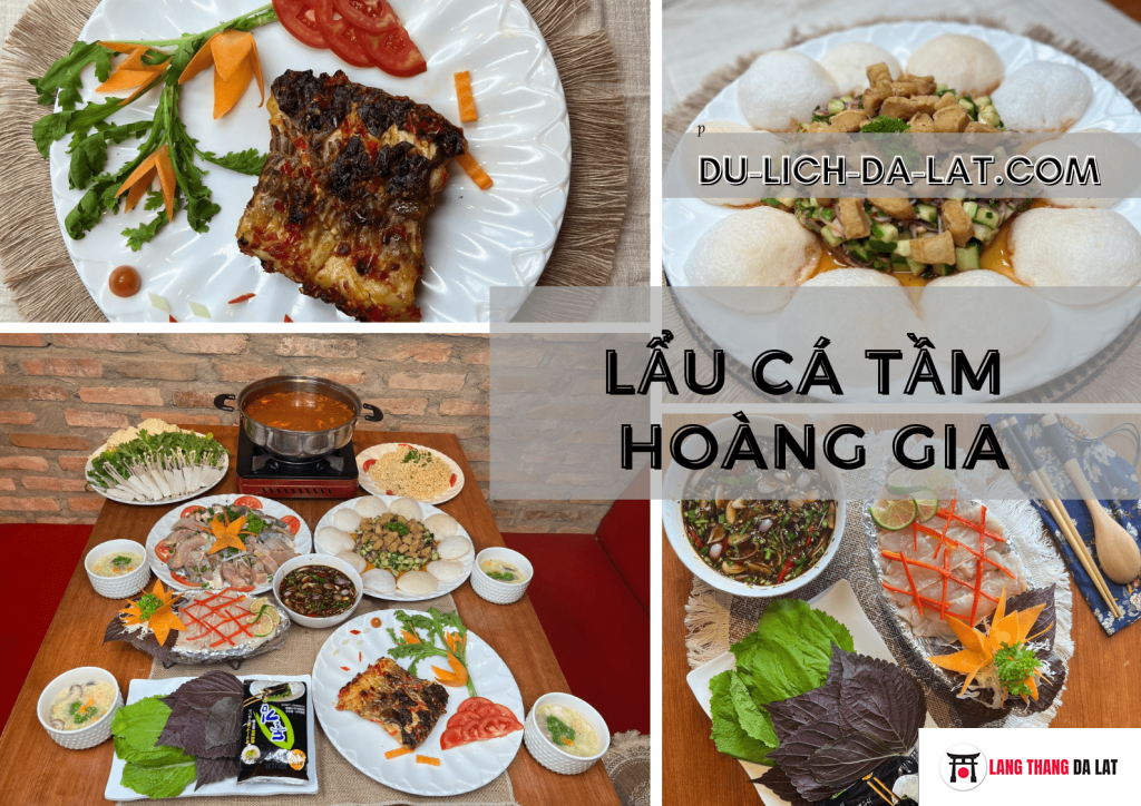 Lẩu cá tầm Hoàng Gia