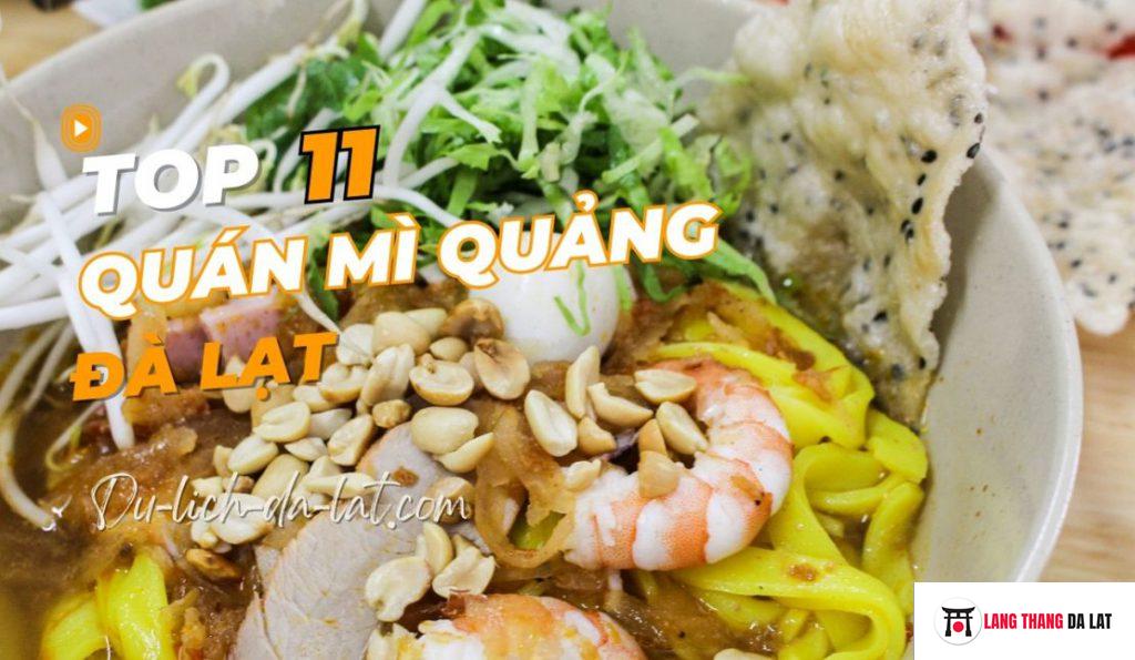 Mì quảng Đà Lạt