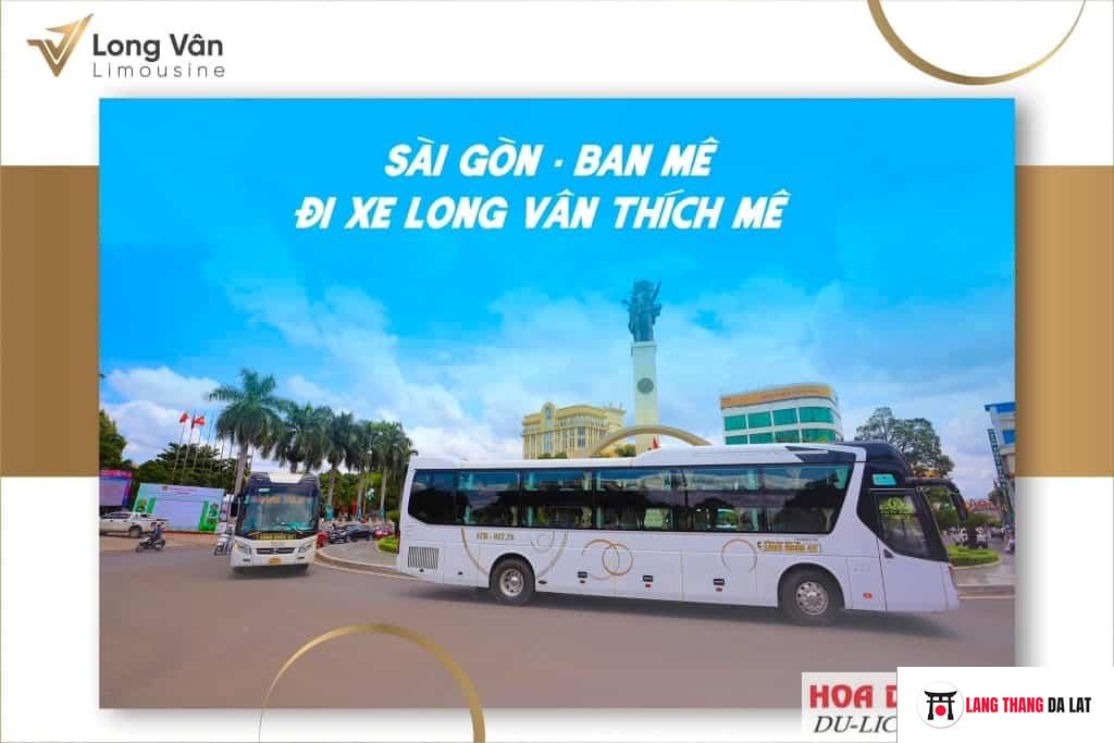 Nhà xe Long Vân tuyến Sài Gòn đi Đắk Lắk và ngược lại