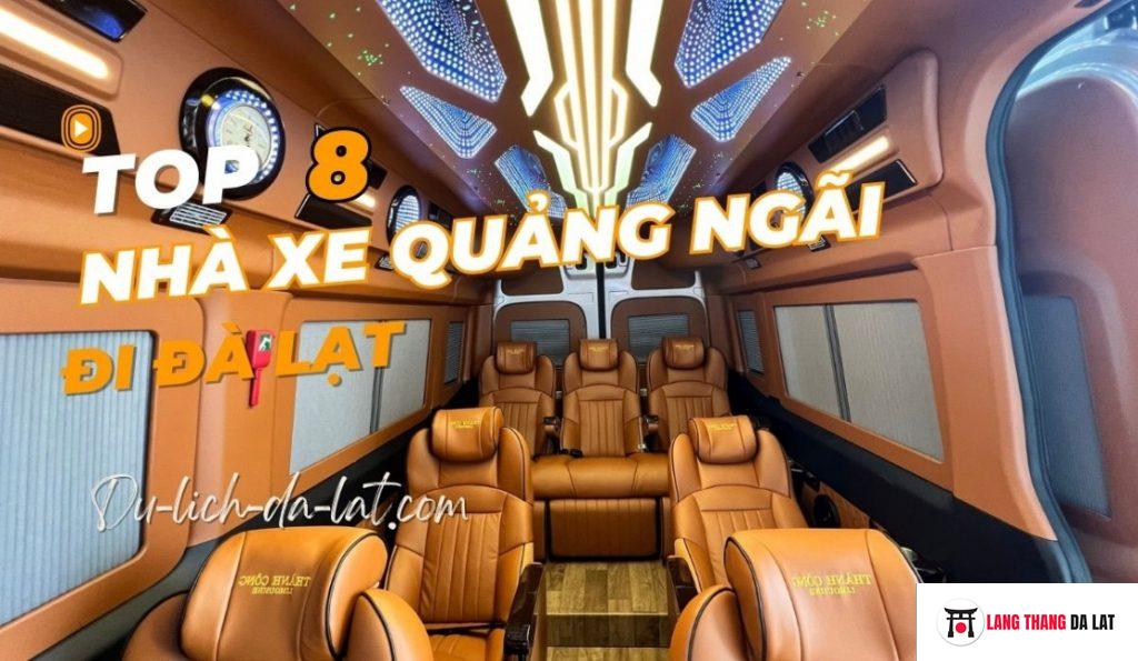 Nhà xe Quảng Ngãi đi Đà Lạt