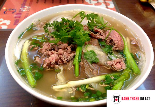 Phở ngon ở Đà Lạt