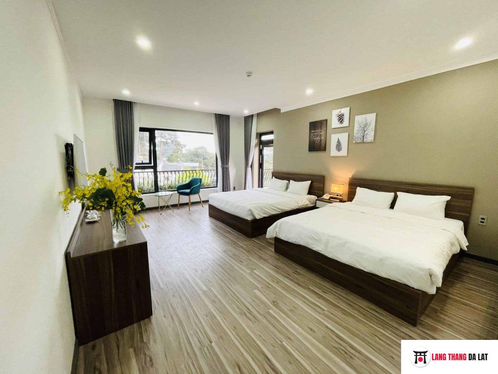 Phòng đôi tại Memory Inn Dalat