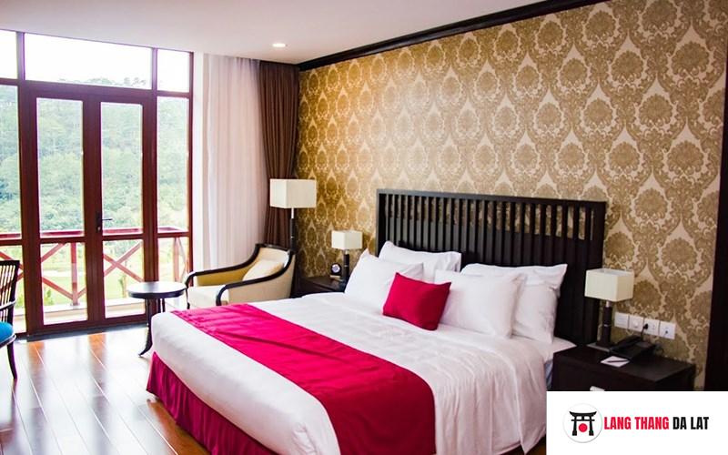 phòng junior suite Swiss Belresort Tuyền Lâm Đà Lạt