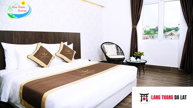 phòng Premium Deluxe Double khách sạn Minh chiến