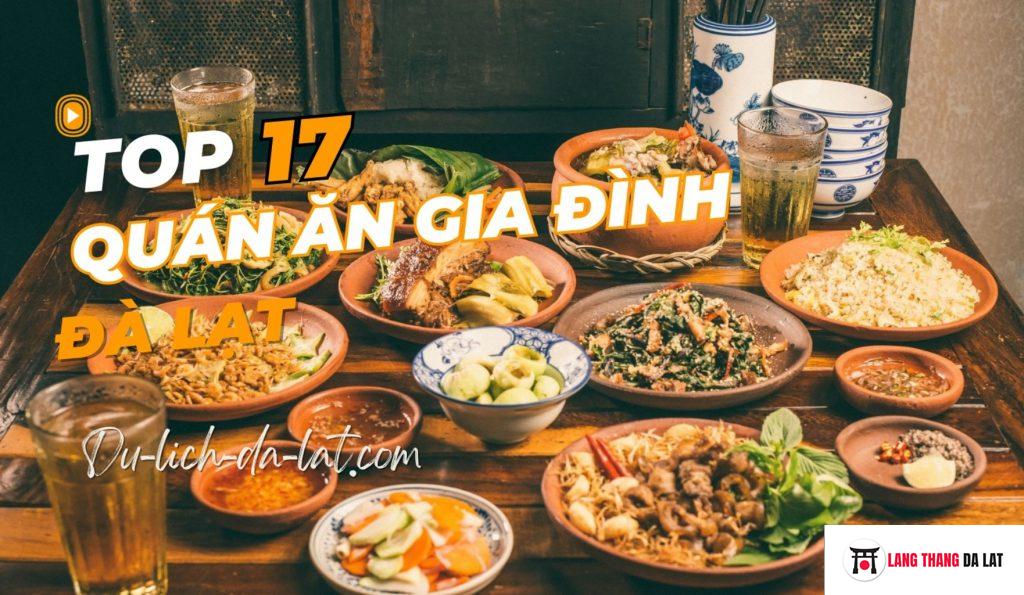 Quán ăn gia đình Đà Lạt