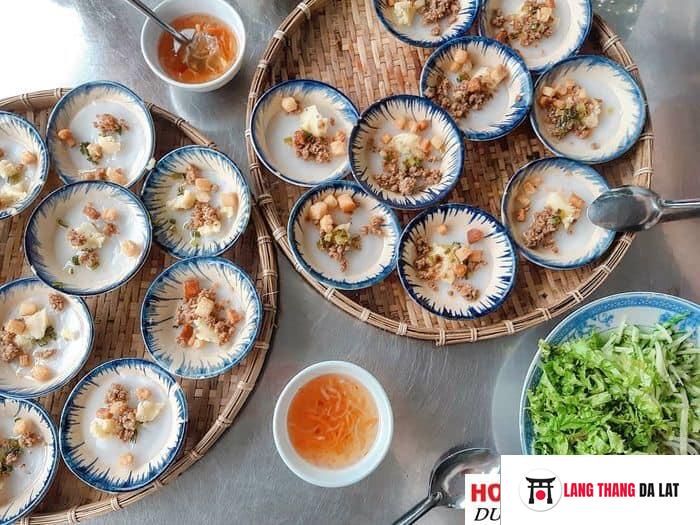 Quán bánh bèo – bánh ướt lòng gà Hằng Đà Lạt