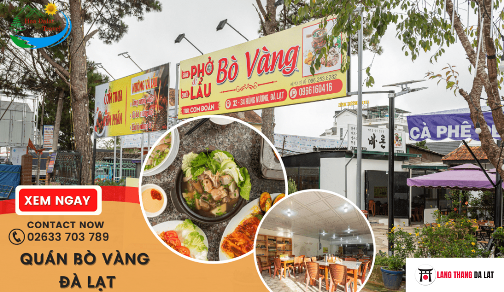 Quán Bò Vàng Đà Lạt