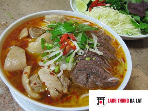 Quán bún bò Huế ở Đà Lạt