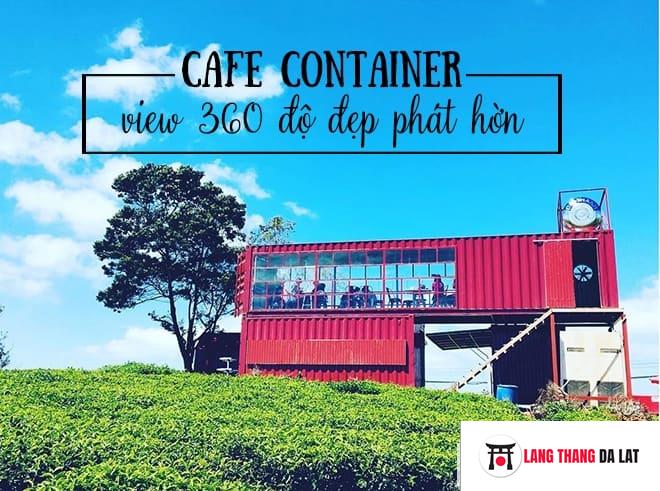 Quán cafe ở đồi chè Cầu Đất