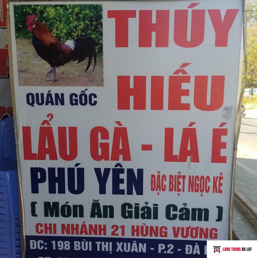 Quán Lẩu Gà Lá É Thúy Hiếu