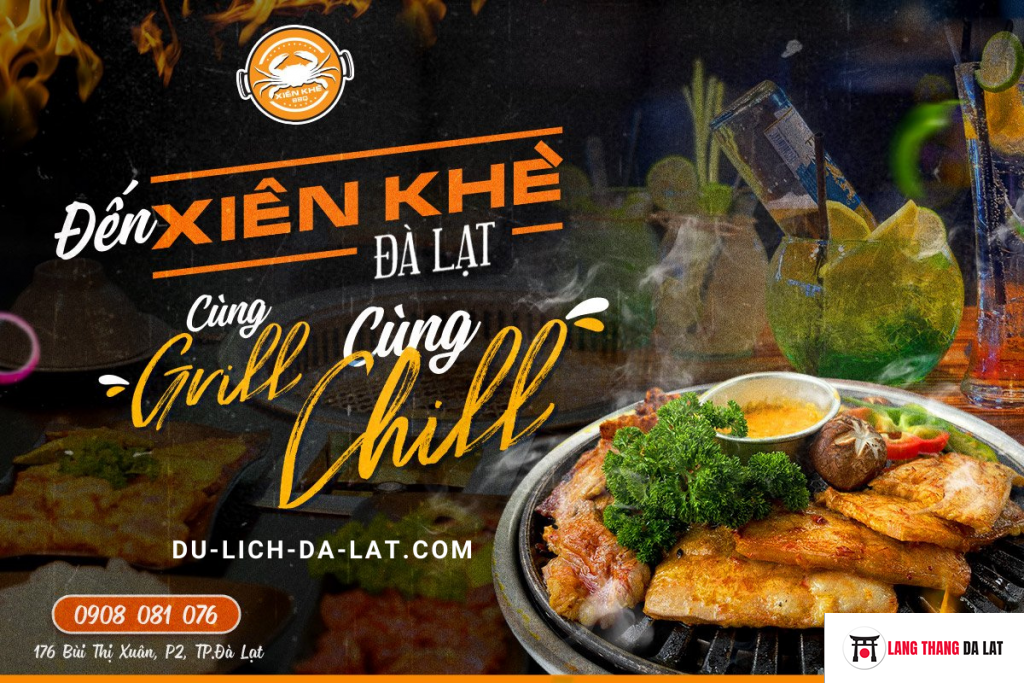 Quán nướng Xiên Khè Đà Lạt