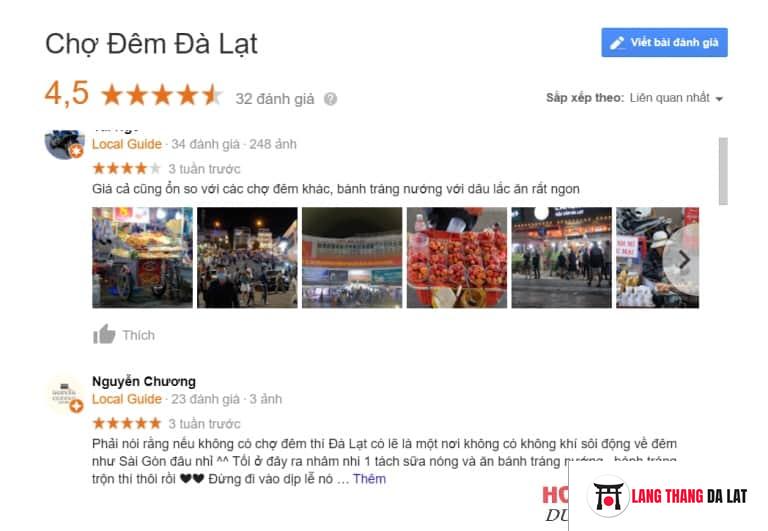 Review chợ Đà Lạt