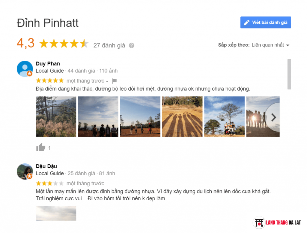 review đỉnh pinhatt đà lạt