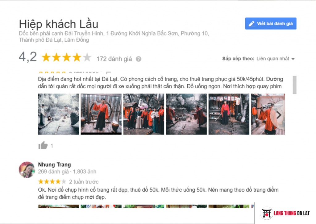 Review hiệp khách lầu