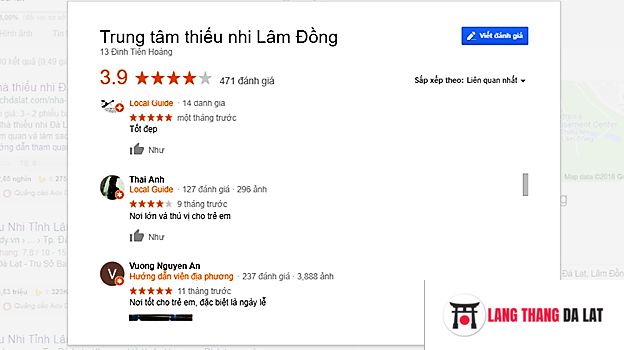 Review nhà thiếu nhi Đà Lạt