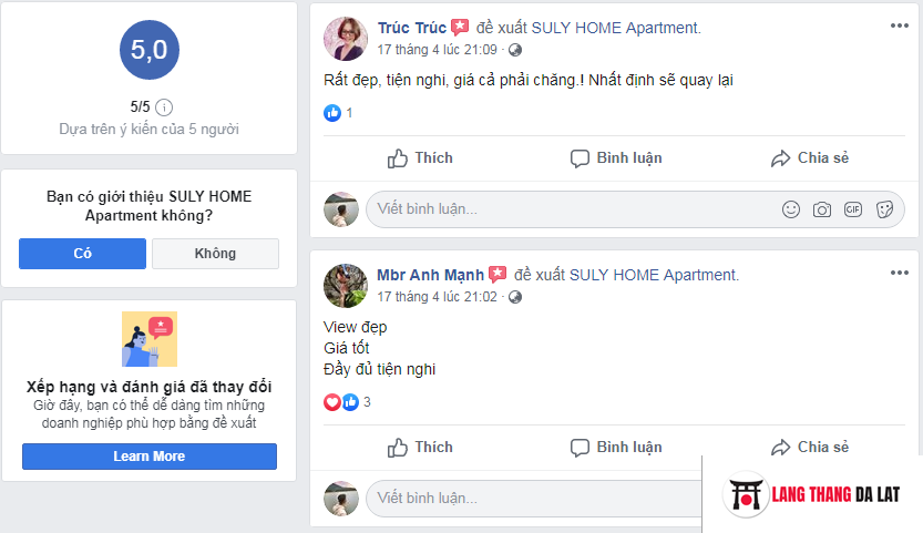 review Suly Home Đà Lạt