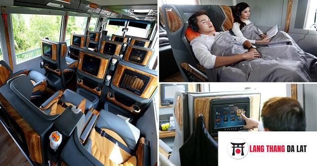 Review xe limousine đi Đà Lạt