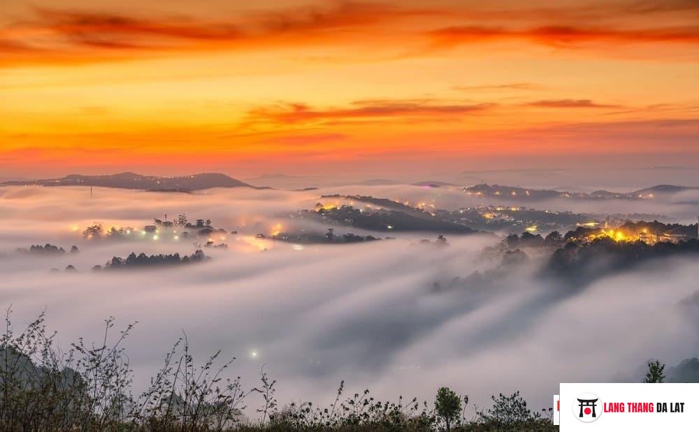 săn mây ở Đà Lạt