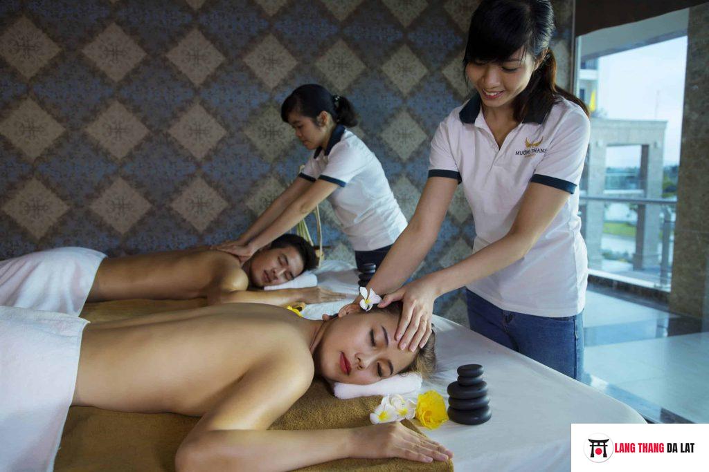 Tại Mường Thanh tận hưởng dịch vụ massage