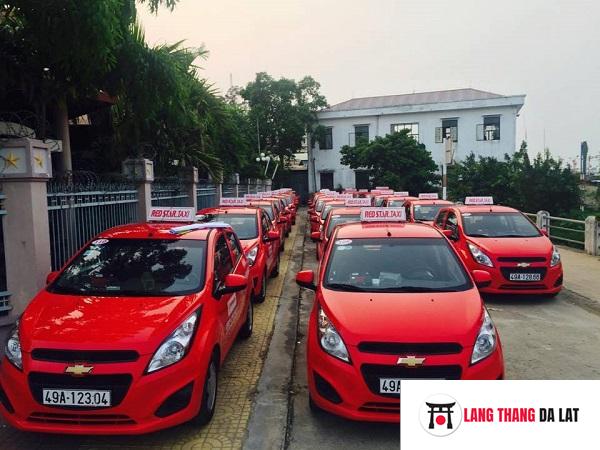 Taxi sao đỏ red star Đà Lạt