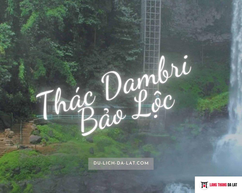 Thác Dambri Bảo Lộc