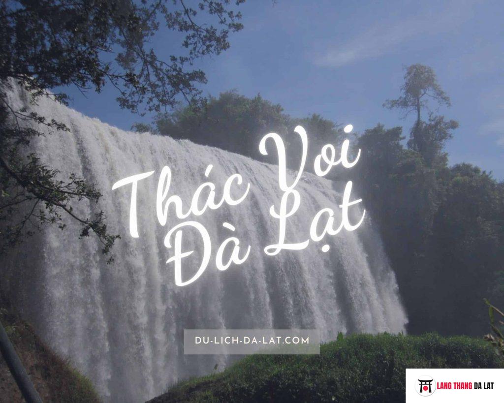 Thác Voi Đà Lạt