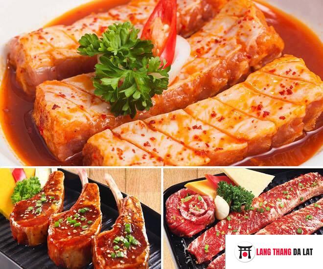 Thịt bò nướng quán Xưa Đà Lạt